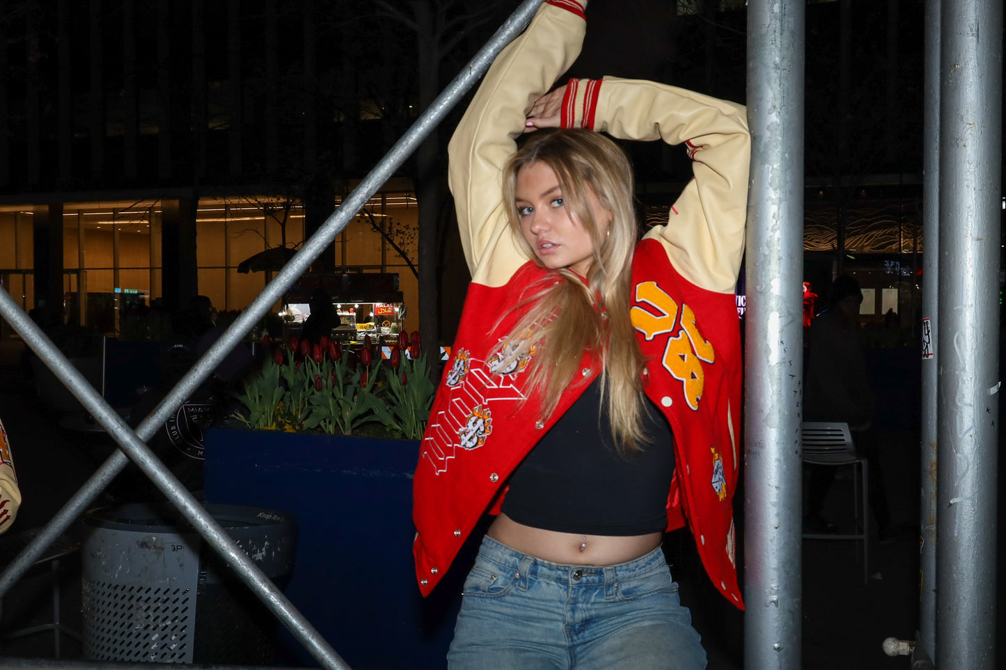 Journey Over Destination Varsity Jacket (Premade) 20% off @ Check out